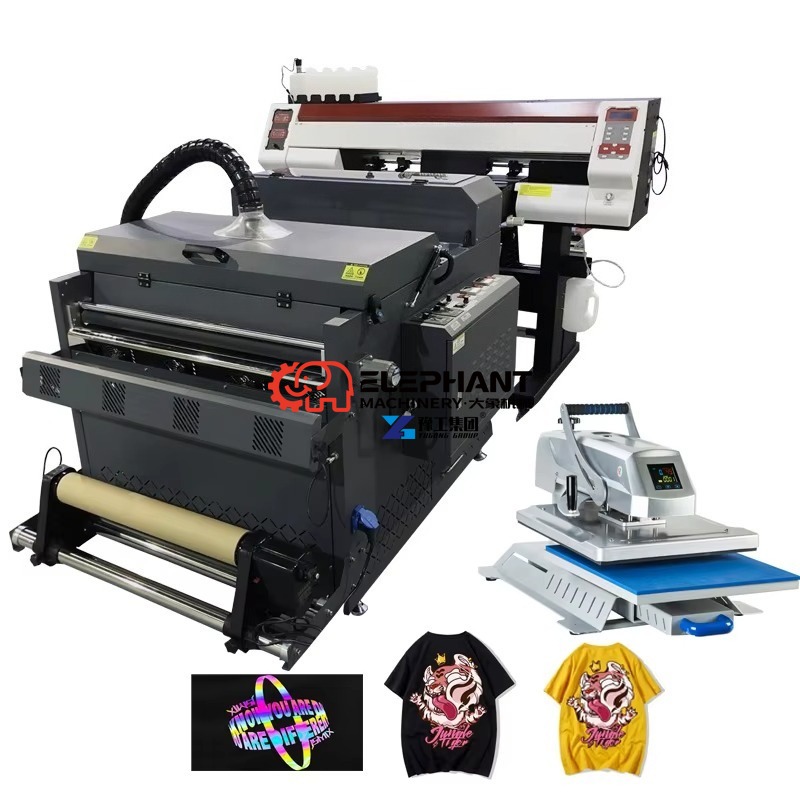 Commercial Printing Machine For Shirts - طابعة DTF تجارية ذات رأسين للطباعة