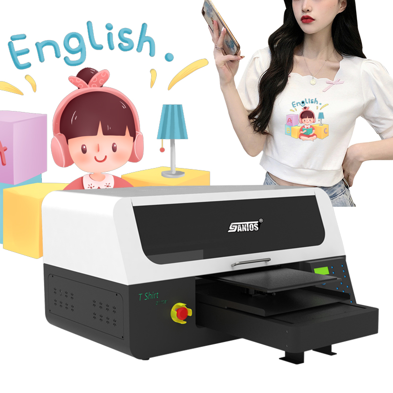 طابعة DTG للقمصان مقاس 40*60 س - مراجعة Commercial Printing Machine For Shirts وسعره