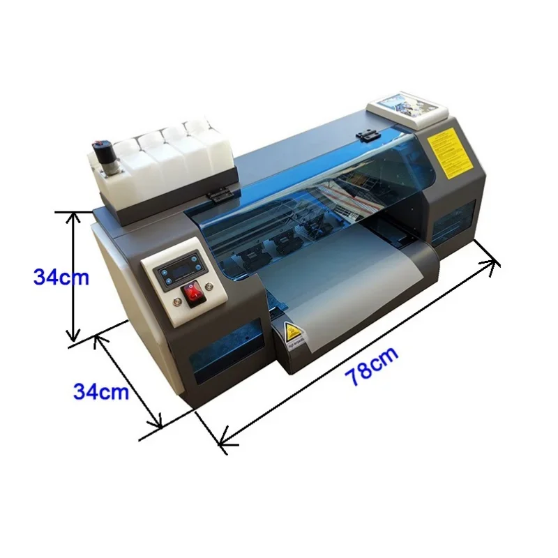 ترقية طابعة صغيرة A3 DTF عالية - مراجعة Commercial Printing Machine For Shirts وسعره