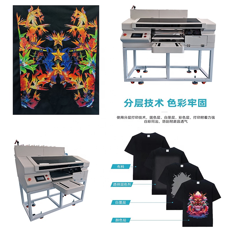 آلة طباعة البيع التجارية DTG ا - مراجعة Commercial Printing Machine For Shirts وسعره