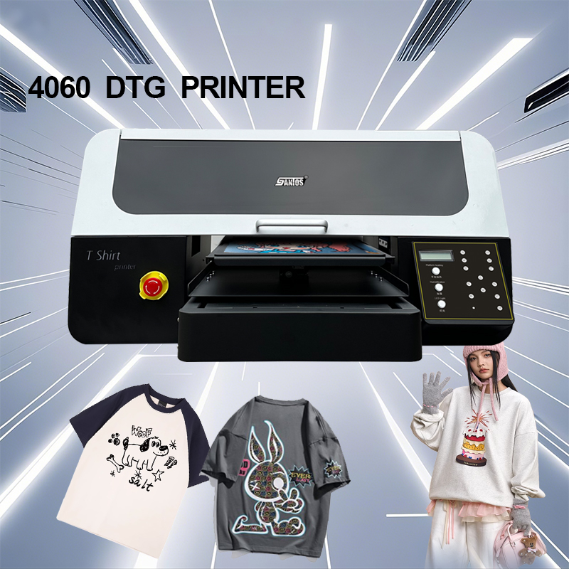 تي شيرت طابعة رقمية 4060 موديل - مراجعة Commercial Printing Machine For Shirts وسعره