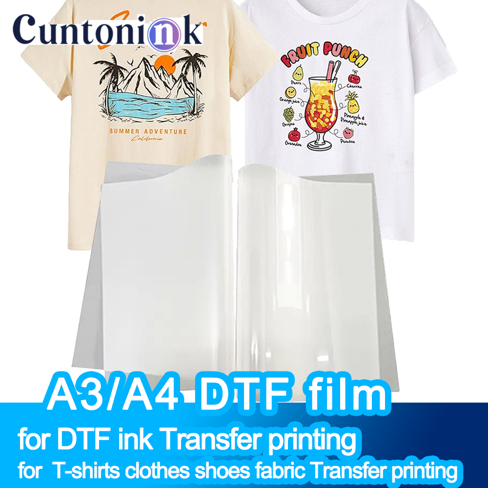 فيلم DTF مقاس A3 و A4، 50/100  - مراجعة Dtf Hot Peel Film وسعره