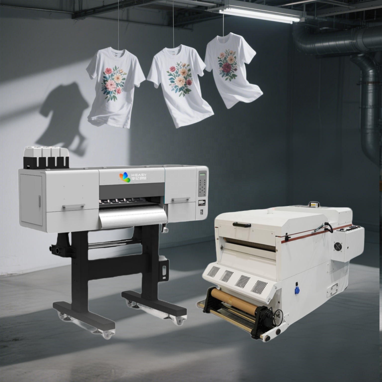 آلة طباعة حرارية مخصصة لطباعة  - مراجعة Commercial Printing Machine For Shirts وسعره