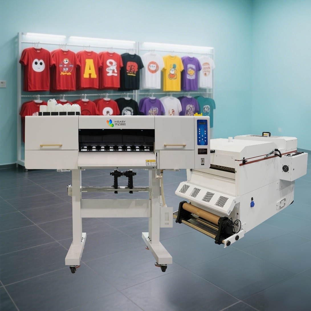 آلة طباعة حرارية مخصصة لطباعة  - مراجعة Commercial Printing Machine For Shirts وسعره