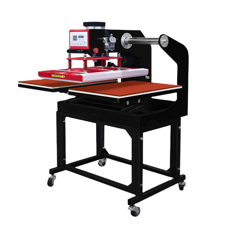 ماكينة ضغط حراري ذكية مزدوجة ا - مراجعة Commercial Printing Machine For Shirts وسعره