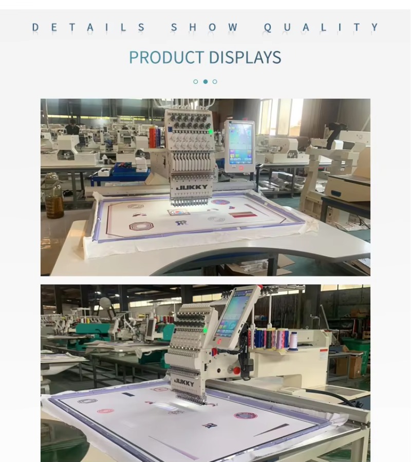 ماكينة تطريز تجارية مخصصة بـ 6 - مراجعة Commercial Printing Machine For Shirts وسعره