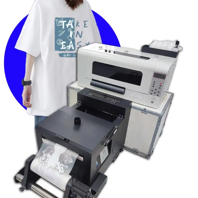 آلة طباعة حرارية مخصصة لطباعة  - مراجعة Commercial Printing Machine For Shirts وسعره