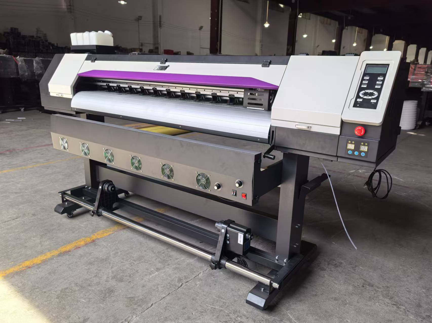 آلة طباعة كبيرة الحجم سهلة الت - مراجعة Commercial Printing Machine For Shirts وسعره
